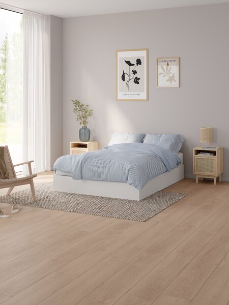 Colchón de espuma 150x190cm WELLPUR KVITA GF85 blanco