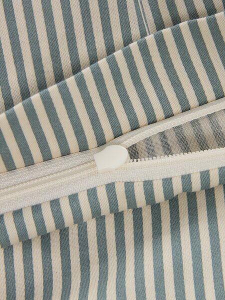 Set satenske posteljine LILLY 140x200 plava