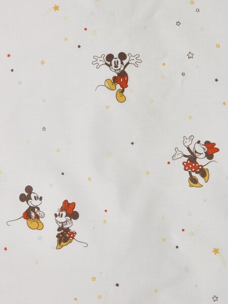 Set posteljine MICKEY 140x200 bela