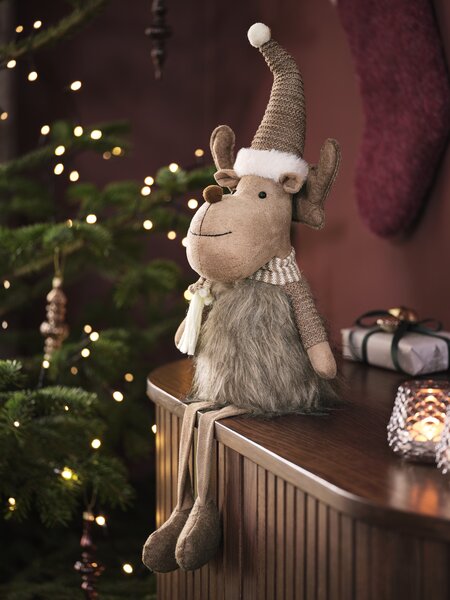 Reindeer ANGELIT W18xL14xH40cm brown