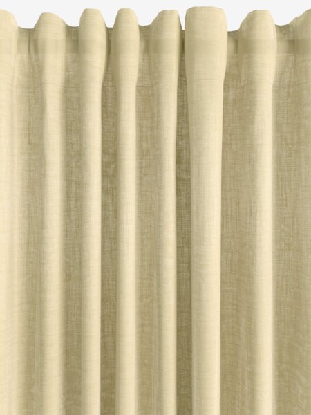 Záclona GOLTA 1x140x245 svetlá kaki
