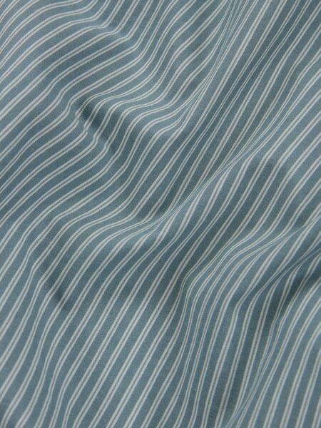 Completo copripiumino MARION Cotone lavato 240x220 blu polv.