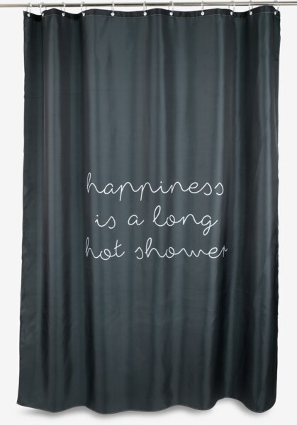 Douchegordijn RUNEMO 150x200 zwart