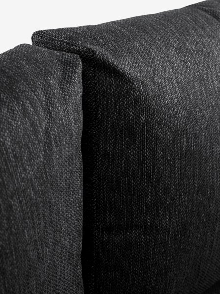 Lounge set TAERNABY 7pers. black