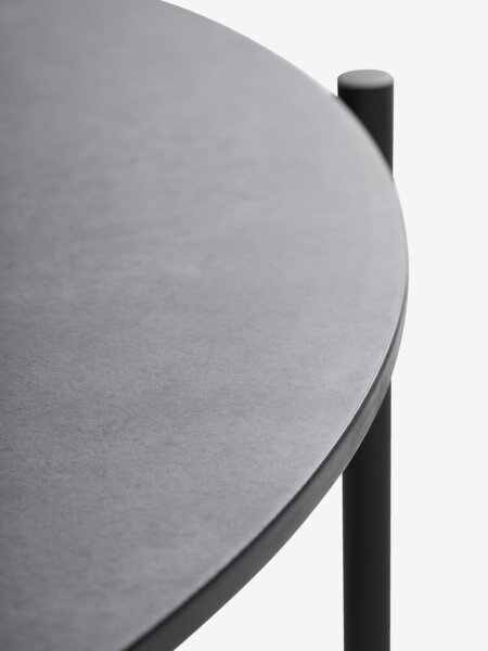 Lounge set TAERNABY 7pers. black