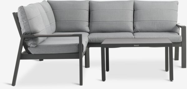 Záhradný set GRANBERGET 5 os. sivá