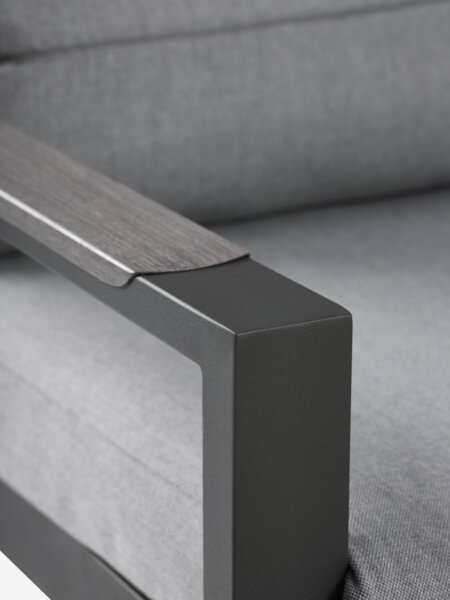 Záhradný set GRANBERGET 5 os. sivá