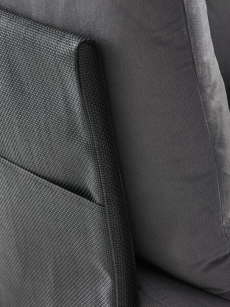 Modulloungesett BJORLI 2 seter svart