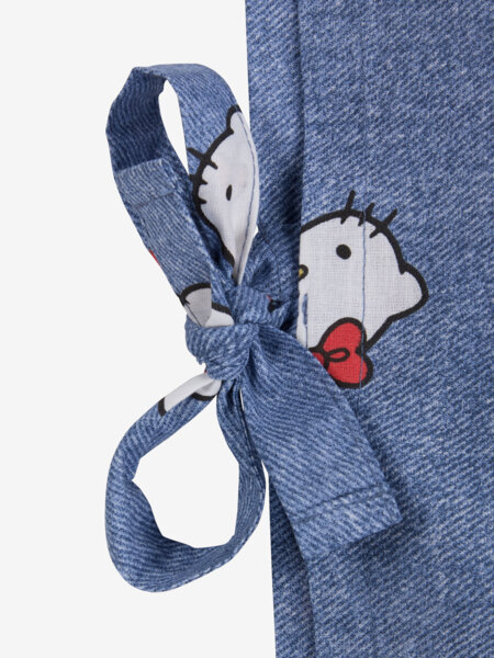 Påslakanset HELLO KITTY 150x210 blå