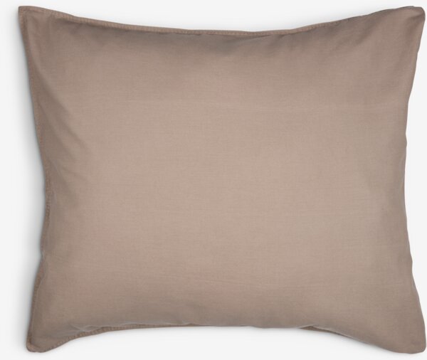 Kissenbezug GRO Washed Cotton 70x80/90 sand dunkel