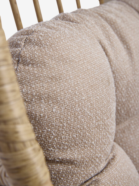 Hanging chair BROMS W72xH110xD70 Natural