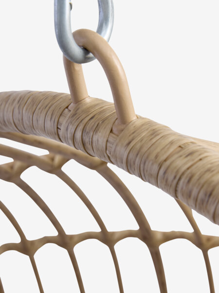 Hanging chair BROMS W72xH110xD70 Natural