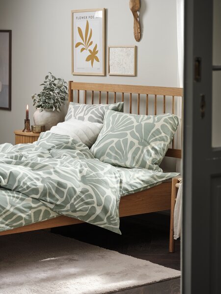 Completo copripiumino ELINE 240x220 cm verde