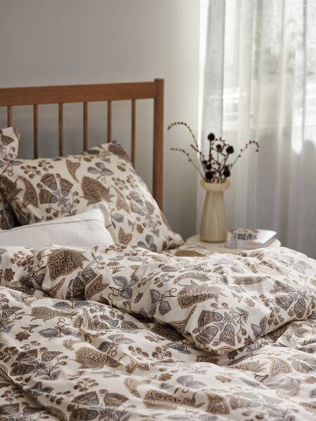 Saténové povlečení MIMMI 140x200 písková