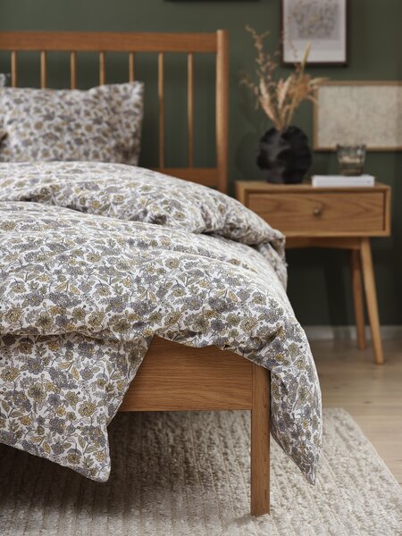 Flanellsengesett OLIVIA 140x200 flerfarget