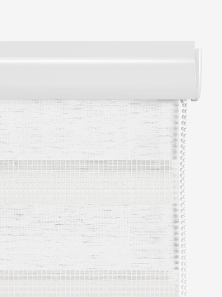 Roller blind Duo ALSTEN 160x180cm with cassette white