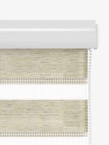 Estor doble con cajón ALSTEN 100x250cm natural