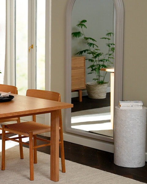 Spegel AGGERSUND 85x180 beige