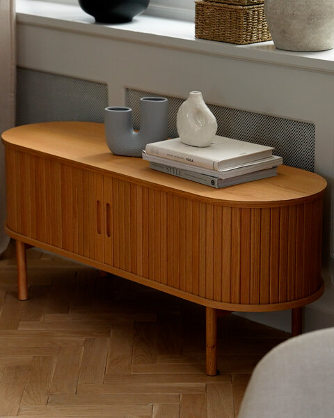 Тумба під ТВ LYNGVIG 120см натуральний дуб