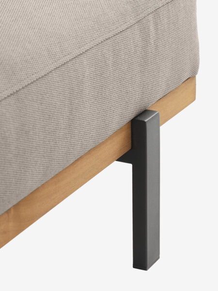 Loungesofa ELLEKILDE 5 pers. all-weather taupe