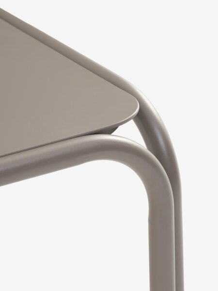 RAUMA D140 stol + 4 GILJA stolice tamni pijesak