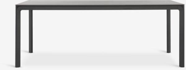 KUMLA M200 τραπέζι γκρι + 4 INGSTRUP καρέκλα μαύρο