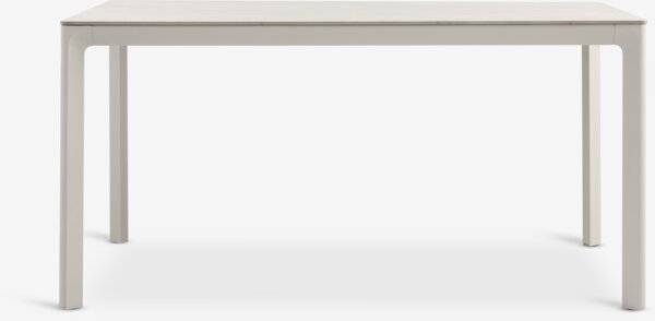 KUMLA L150 table beige + 4 GUDHJEM chair natural