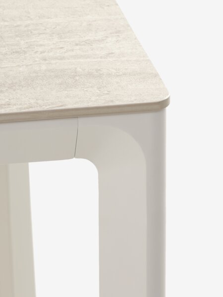 KUMLA L150 table beige + 4 GUDHJEM chair natural