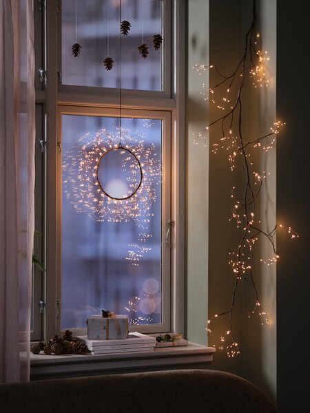 Rama de luces exterior BUKK L180cm 360 LEDs y temporizador