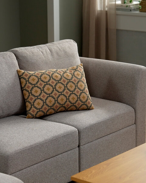 Pernă BANKSIA 35x50 bej/gri