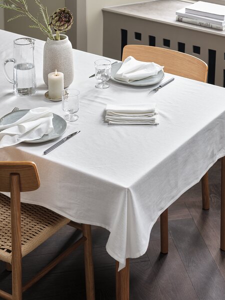 Platneni ubrus HEIFRYTLE 40x40 bijela