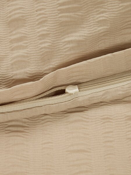 Krepové povlečení SIGRID 140x200 světle khaki