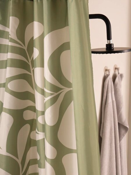 Душ завеса BAGGETORP 180x200 маслиненозелена