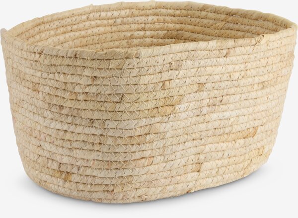 Koš JOEL Š24xD30xV16 cm přírodní