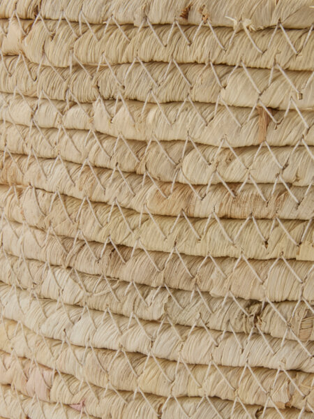 Koš JOEL Š24xD30xV16 cm přírodní