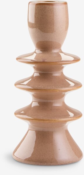 Candlestick CONRAD D7xH16cm stoneware