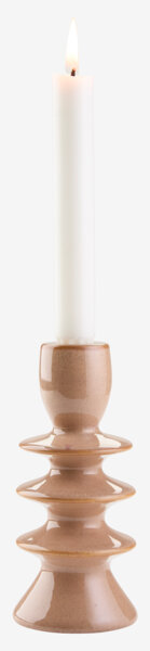 Candlestick CONRAD D7xH16cm stoneware