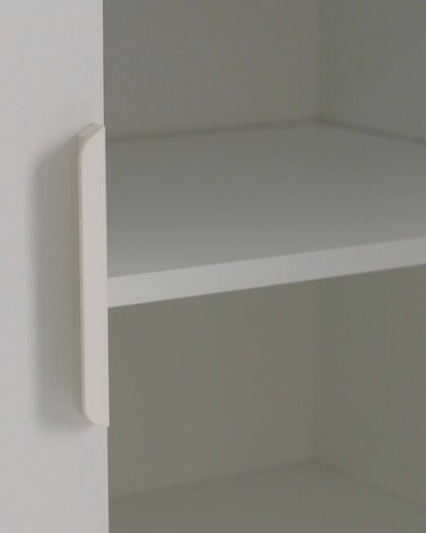 Armario JENSLEV 96x176 2 puertas 3 cajones blanco