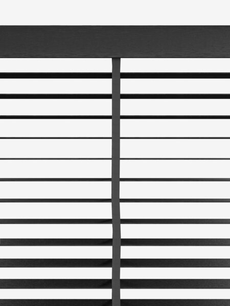 Bamboe jaloezie GRUMLAN 120x175 zwart