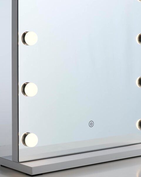 Oglindă machiaj ENGLERUP 12 becuri alb