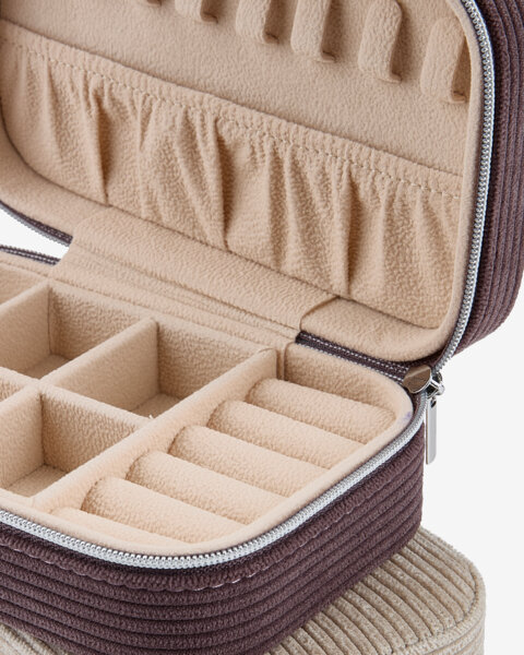 Smykkeskrin TORNELILLA fløjl assorteret