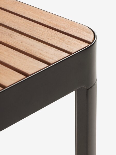 Table de jardin SIRDAL l91xL211 bois dur