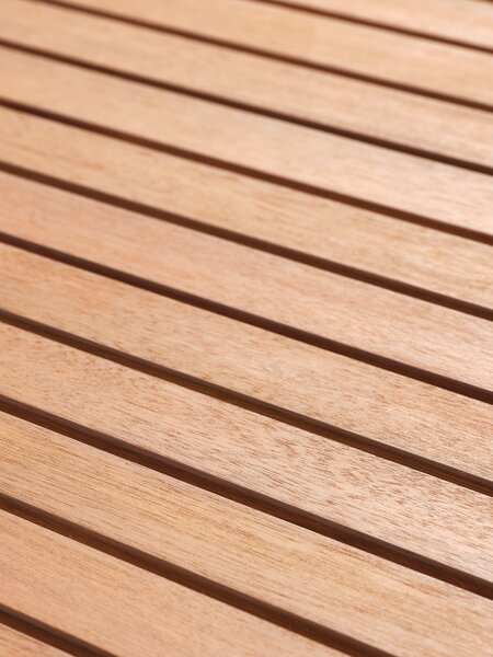 Table de jardin SIRDAL l91xL211 bois dur