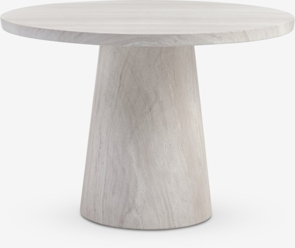 Havebord SKARSLIA Ø110 travertin