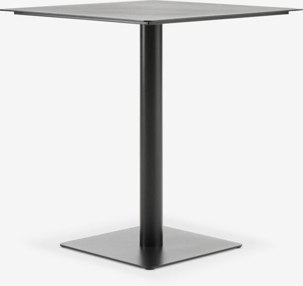 KAPPRUET D65 stůl + 2 TRILLEVALLEN židle černá