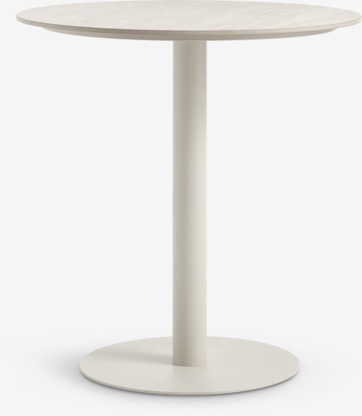 VAMDRUP Ø70 stol bež + 2 STORDALEN stolice natur