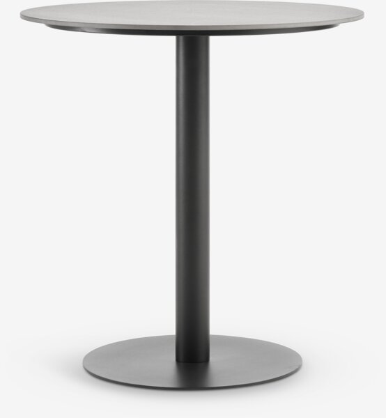 Table bistrot VAMDRUP Ø70 gris foncé