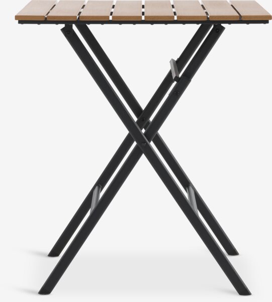 SANDVIKA L65 bord + 2 ILDERHUSE stol natur