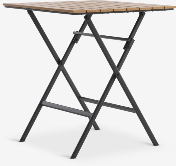 SANDVIKA L65 bord + 2 ILDERHUSE stol natur