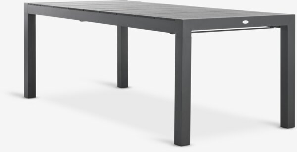 TYDAL D208/272 sto + 4 HEMSEDAL stolice crna